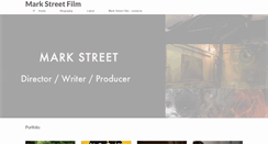 Desktop Screenshot of markstreetfilm.com